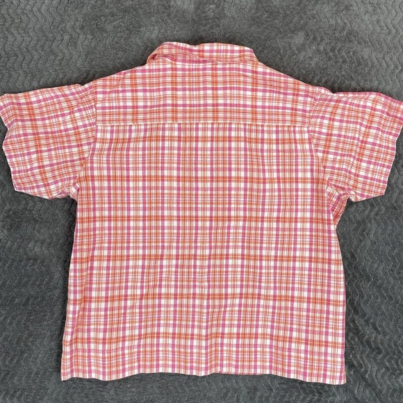 Cabelas Button Up Shirt Womens Large Plaid Green Pink Purple Lot of‎ 3 - Picture 11 of 15